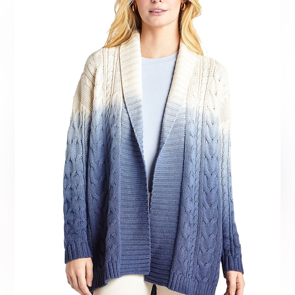 Splendid cable knit open cardigan NWT size M - Picture 2 of 10